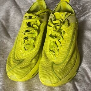 Nike Women's Sneakers in Neon Yellow